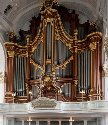 Große Orgel / Steinmeyer, © St. Michaelis Große Orgel / Steinmeyer, © St. Michaelis