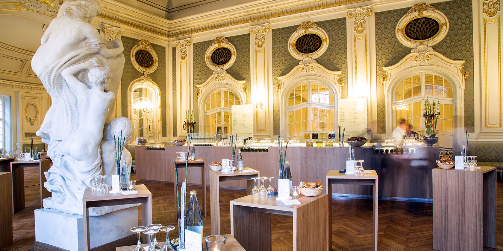 Das Brahms-Foyer, © Thies Rätzke Das Brahms-Foyer, © Thies Rätzke