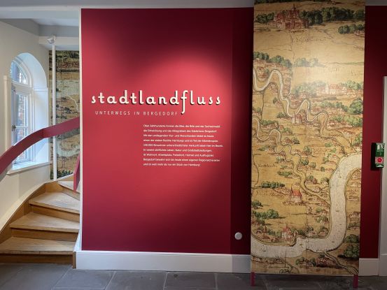 Ausstellung "stadtlandfluss", © Bergedorfer Museumslandschaft Ausstellung "stadtlandfluss", © Bergedorfer Museumslandschaft