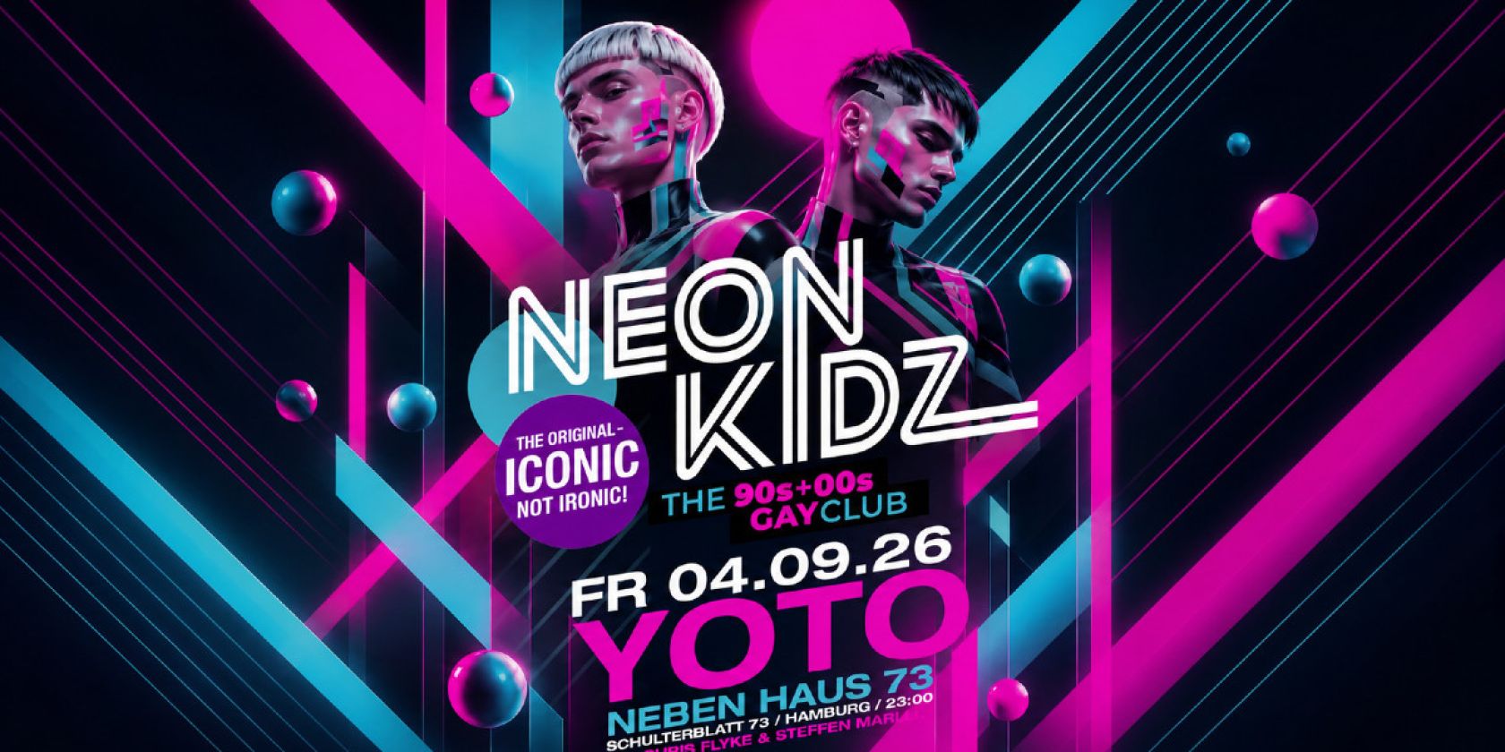 Flyer NEONKIDZ, © NEONKIDZ Flyer NEONKIDZ, © NEONKIDZ