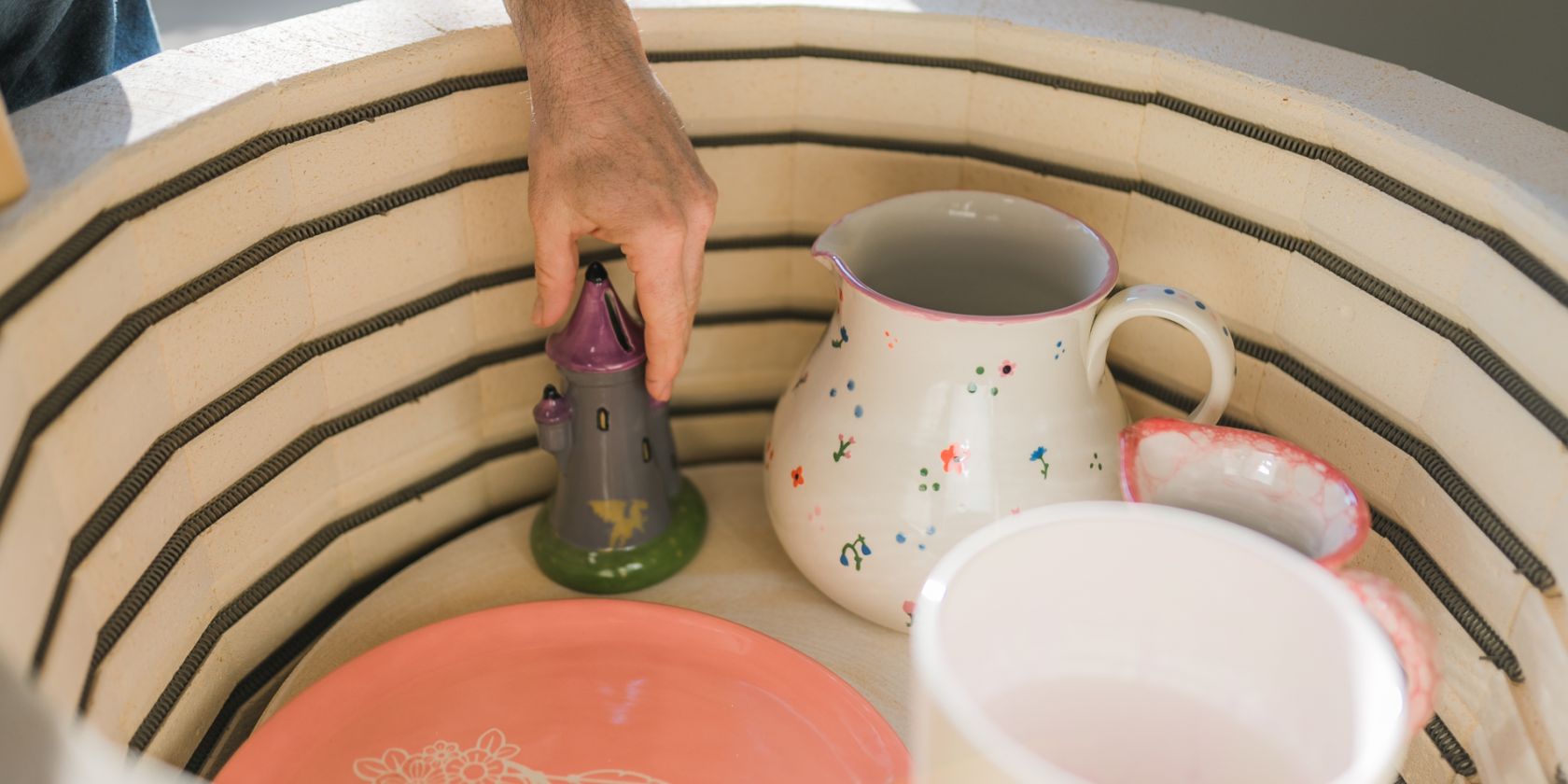 Nach dem Brand ist deine Keramik sogar für die Spülmaschine geeignet., © P&P Nach dem Brand ist deine Keramik sogar für die Spülmaschine geeignet., © P&P