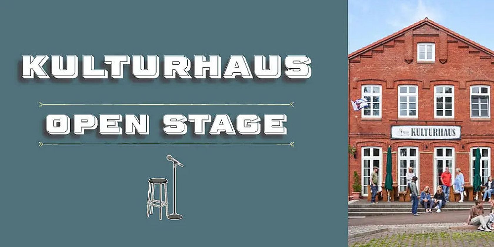 Open Stage - Kulturhaus Wilster, © Jens Hannewald Open Stage - Kulturhaus Wilster, © Jens Hannewald