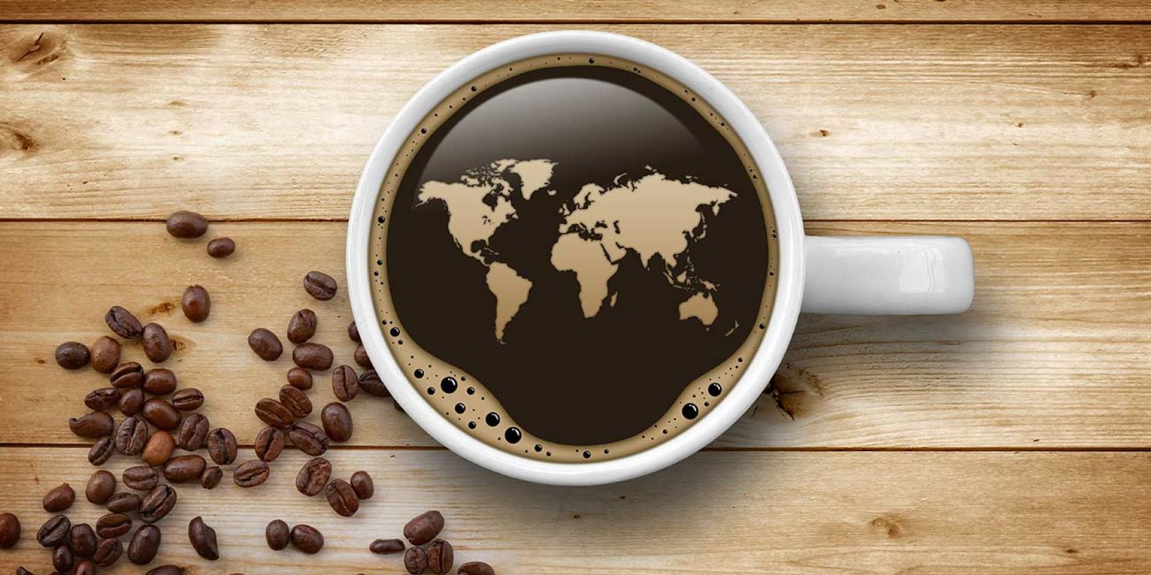 kaffeekultour-kaffee-mit-kontinenten-adobestock, © StockAdobe kaffeekultour-kaffee-mit-kontinenten-adobestock, © StockAdobe