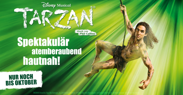 Disneys Musical TARZAN, © see on the left Disneys Musical TARZAN, © see on the left