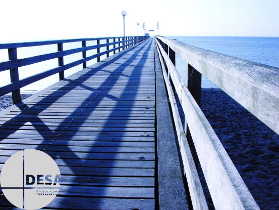 Seebrücke am Morgen, © Detlev Sarau / DESAfotoart Seebrücke am Morgen, © Detlev Sarau / DESAfotoart