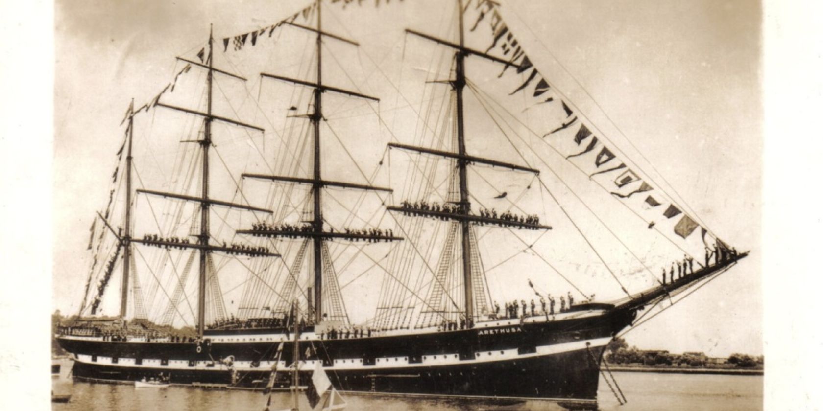PEKING als ARETHUSA, © Stiftung Historische Museen Hamburg PEKING als ARETHUSA, © Stiftung Historische Museen Hamburg