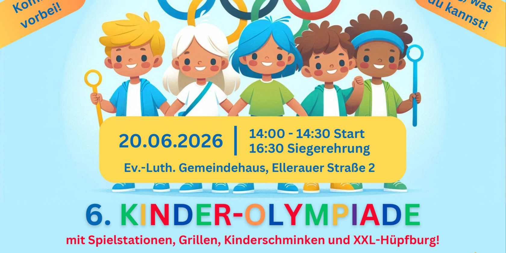 6. Kinderolympiade, © Diakonie, Rotary, Stadtjugendplege Quickborn und andere 6. Kinderolympiade, © Diakonie, Rotary, Stadtjugendplege Quickborn und andere