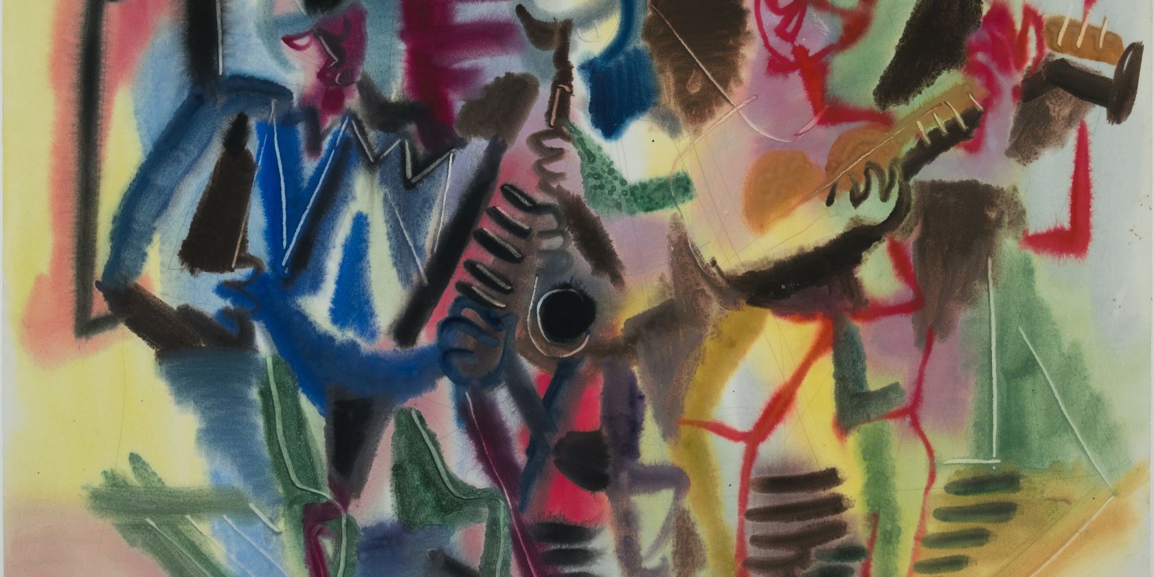 04 Eduard Bargheer, Musikanten, 1947-48, Eduard-Bargheer Nachlass, Foto Fotoarchiv Bargheer Museum 2, © Bargheer Museum 04 Eduard Bargheer, Musikanten, 1947-48, Eduard-Bargheer Nachlass, Foto Fotoarchiv Bargheer Museum 2, © Bargheer Museum