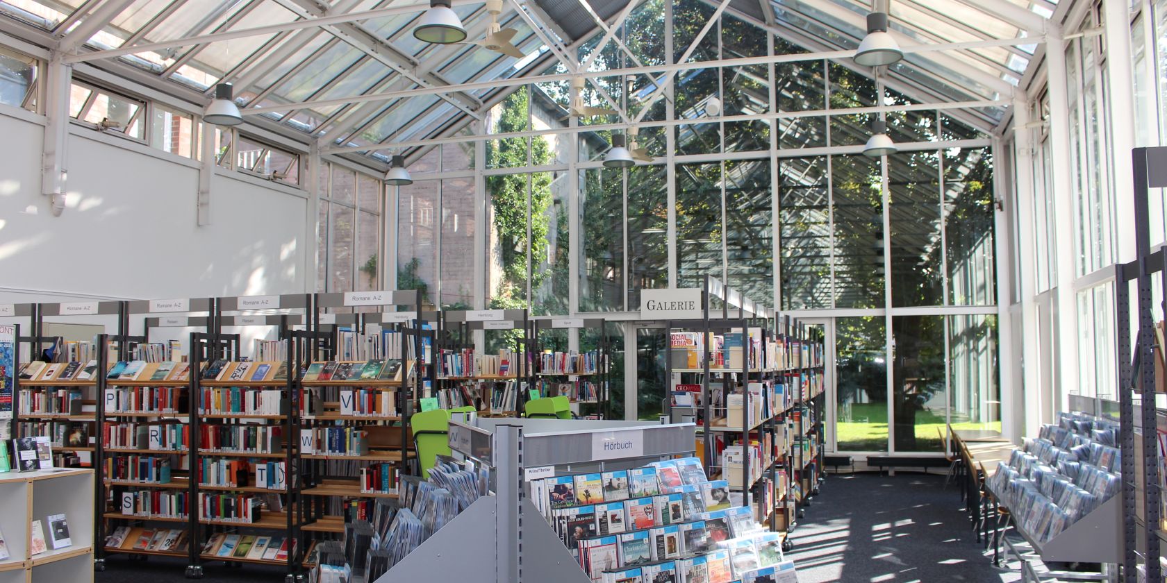 Bücherhalle Winterhude, © Bücherhallen Hamburg Bücherhalle Winterhude, © Bücherhallen Hamburg