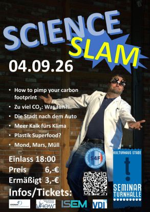 Science Slam, © Seminarturnhalle Stade Science Slam, © Seminarturnhalle Stade