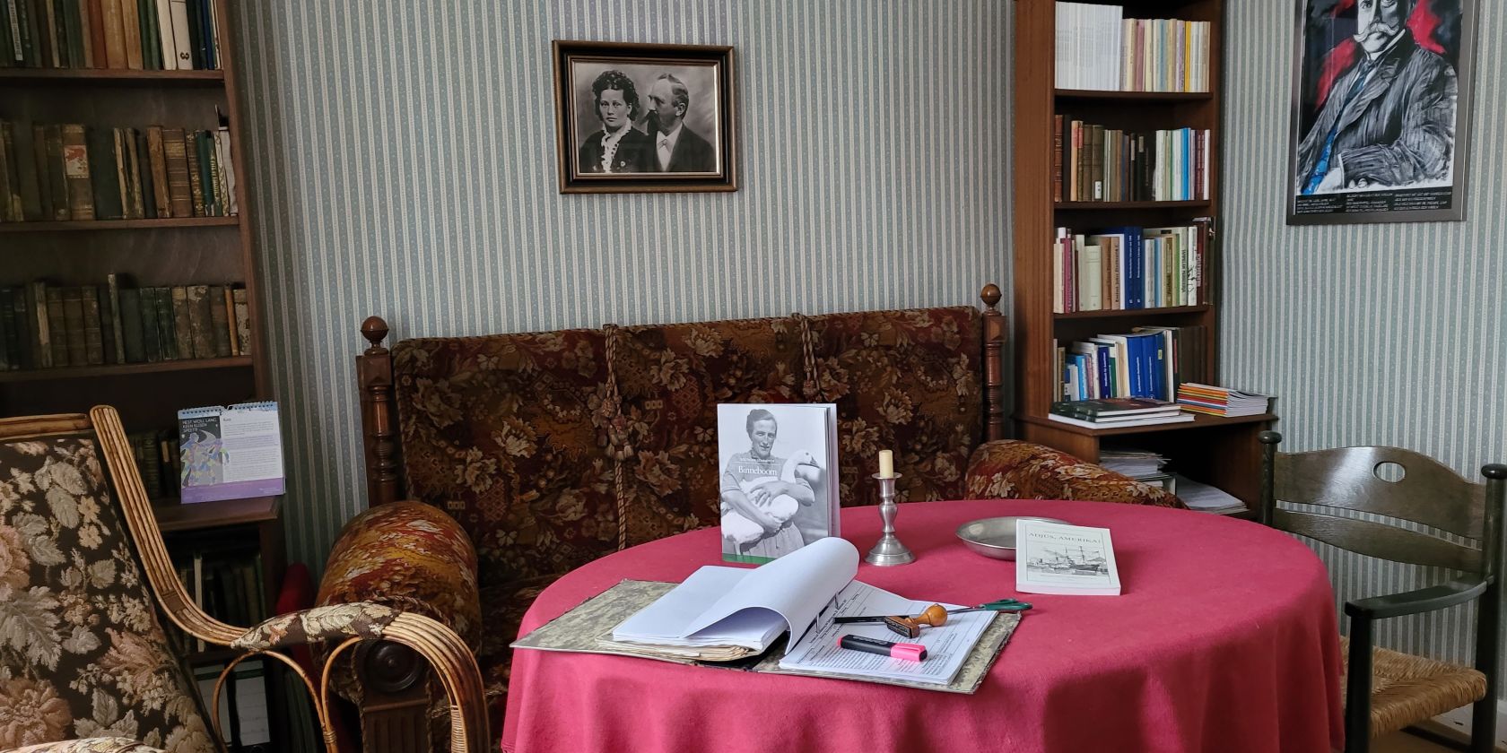 Freudenthal-Zimmer, © Freudenthal-Gesellschaft e. V. Freudenthal-Zimmer, © Freudenthal-Gesellschaft e. V.