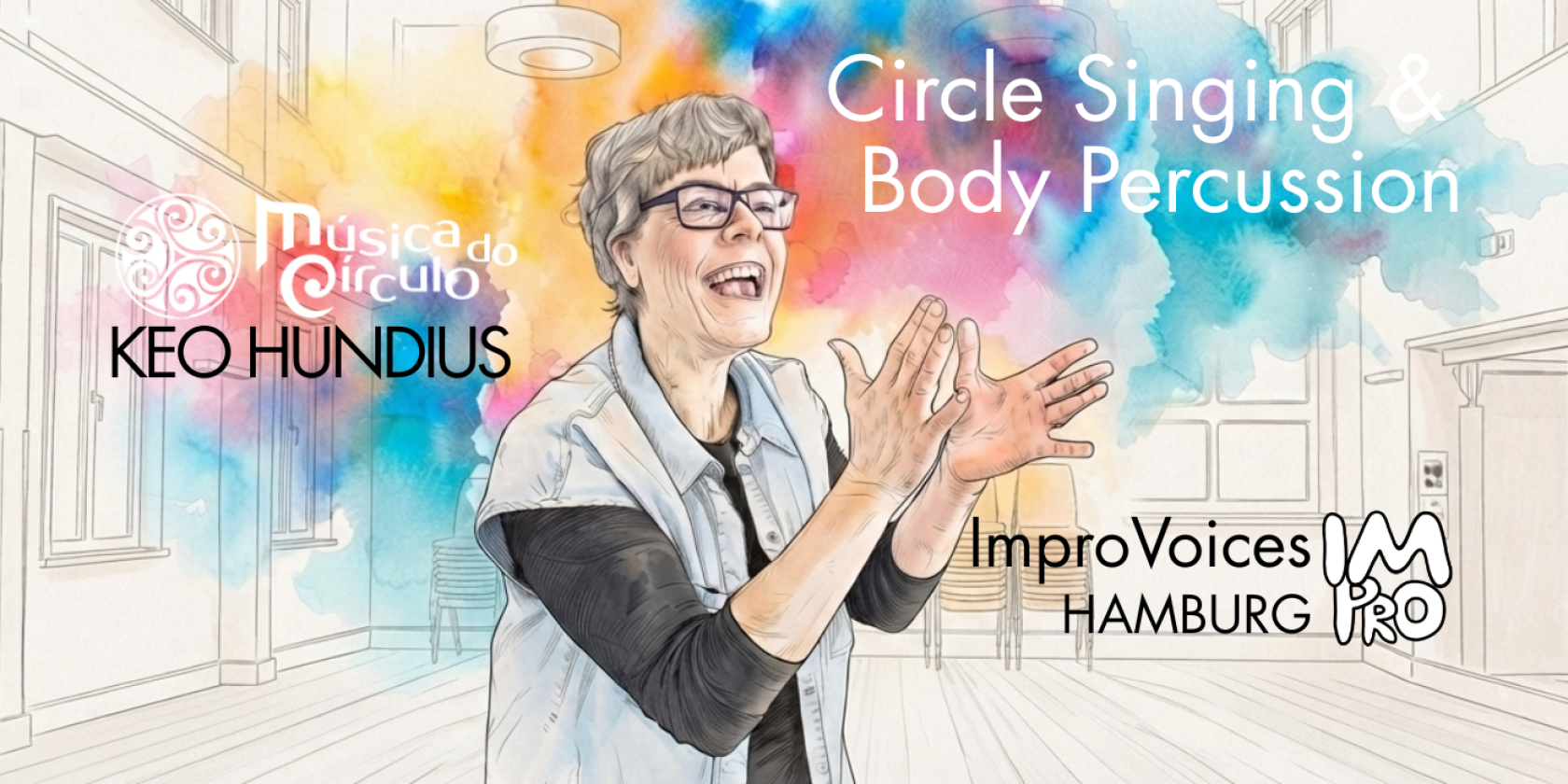Singen. Atmen. Abgehen. Circle Singing mit Keo Hundius, © Mattis | ImproVoices Hamburg Singing Society Singen. Atmen. Abgehen. Circle Singing mit Keo Hundius, © Mattis | ImproVoices Hamburg Singing Society