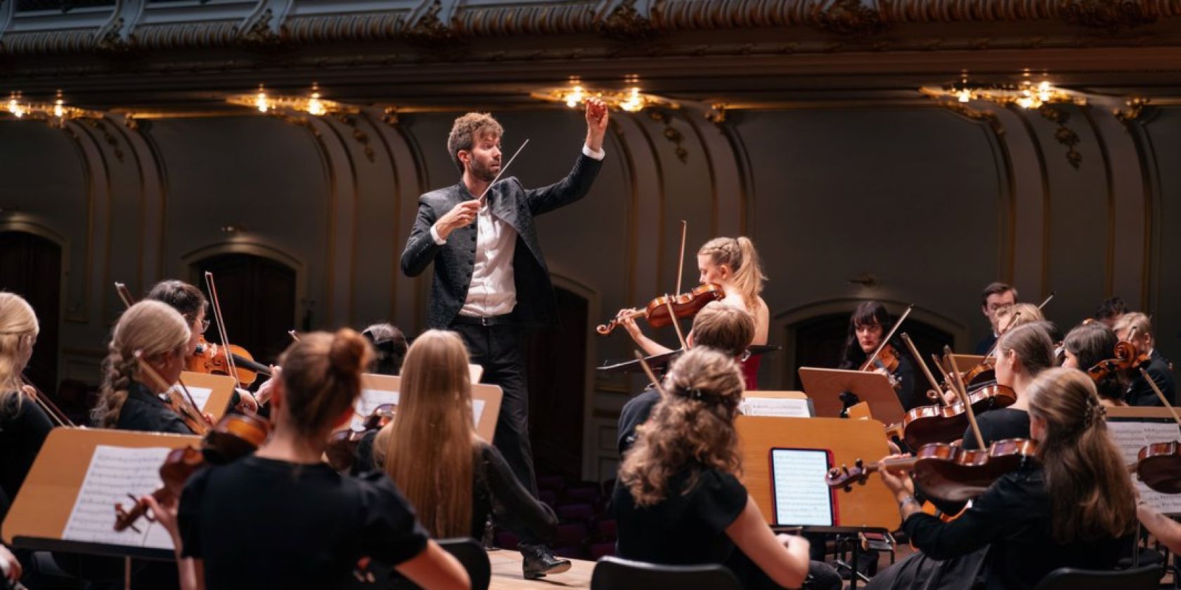Jugend-Sinfonieorchester Ahrensburg / Helena Breitsprecher / Sönke Grohmann, © Lena Mackel Jugend-Sinfonieorchester Ahrensburg / Helena Breitsprecher / Sönke Grohmann, © Lena Mackel