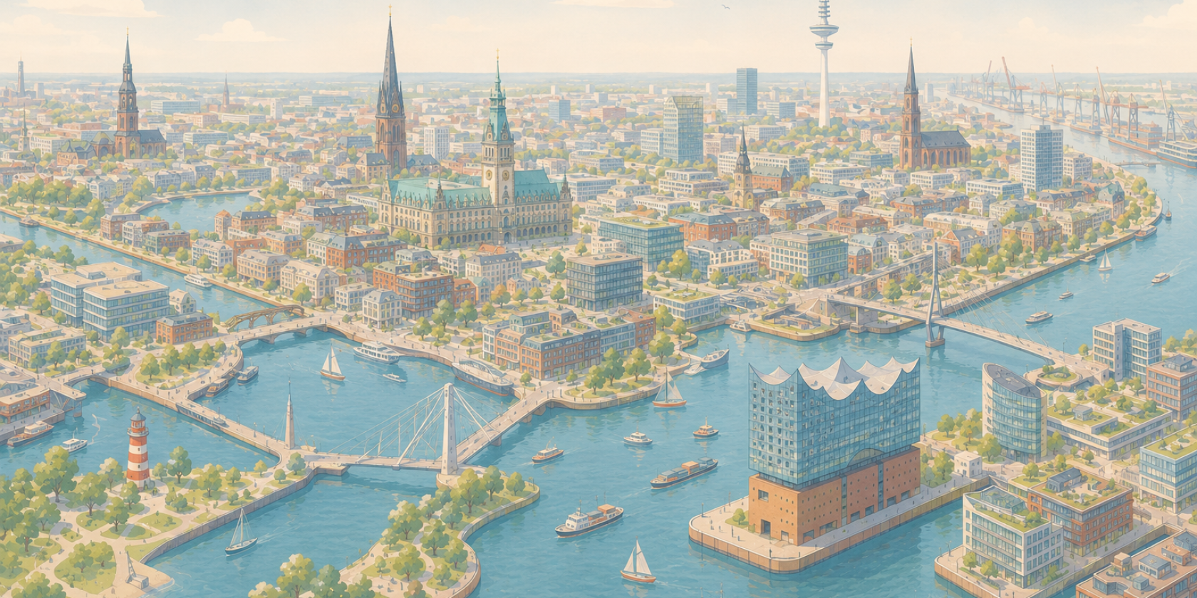 verschiedene Spielstätten in Hamburg, © Hamburg Tourismus verschiedene Spielstätten in Hamburg, © Hamburg Tourismus