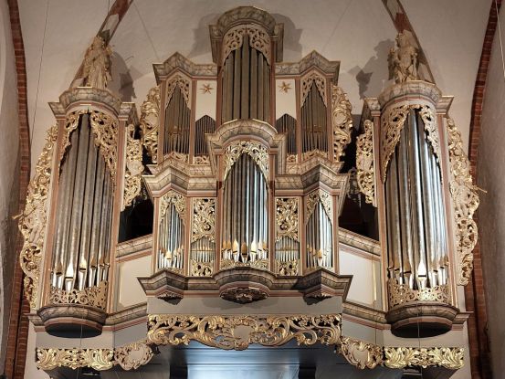 Orgel St. Nicolai-Kirche, © Brigitte Ledeboer Orgel St. Nicolai-Kirche, © Brigitte Ledeboer
