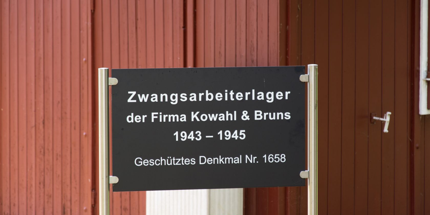 Informationszentrum über Zwangsarbeit, © Johannes Beschoner Informationszentrum über Zwangsarbeit, © Johannes Beschoner