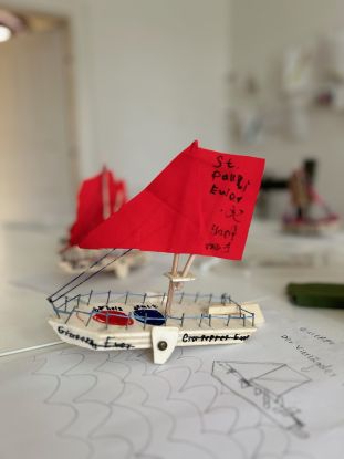 Kleiner Ewer, © Bergedorfer Museumslandschaft Kleiner Ewer, © Bergedorfer Museumslandschaft