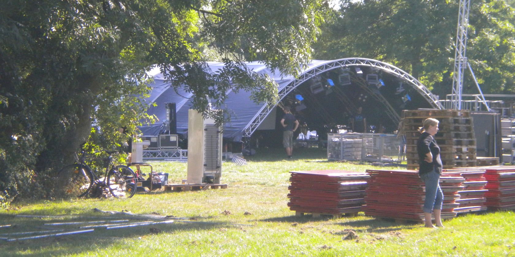 Aufbau Wutzrock Festival, © Galactic Entertainment e.V. Aufbau Wutzrock Festival, © Galactic Entertainment e.V.