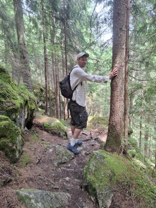 Geführtes Waldbaden im Möllner Stadtwald, © Hübscher-Mölln Tourismus Geführtes Waldbaden im Möllner Stadtwald, © Hübscher-Mölln Tourismus