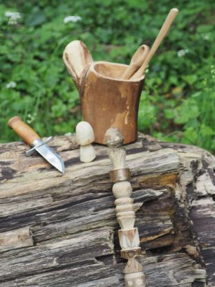 Schnitzkurs für Erwachsene, © Jörn Drescher Schnitzkurs für Erwachsene, © Jörn Drescher