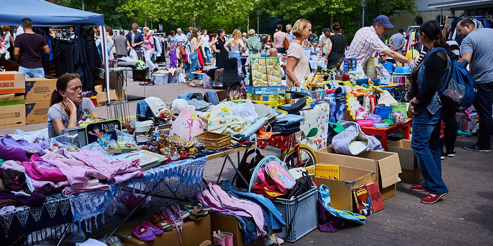 Tibargfest Flohmarkt, © Wolfgang Kaiser Tibargfest Flohmarkt, © Wolfgang Kaiser