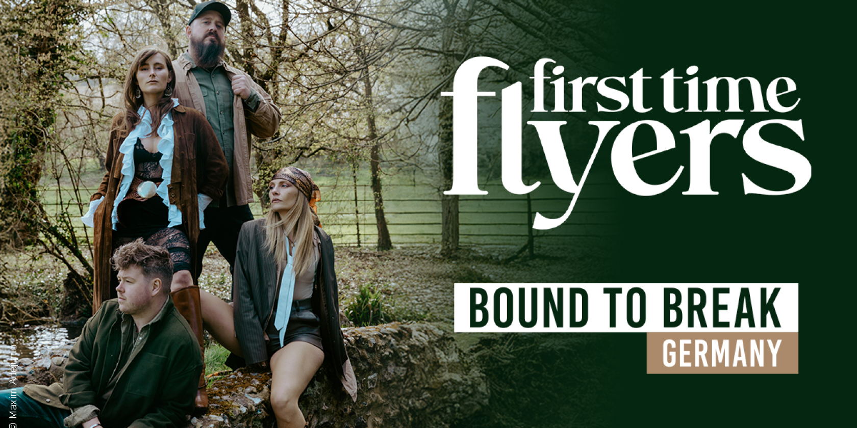 First Time Flyers - “Bound to Break” Europe, © links im Bild First Time Flyers - “Bound to Break” Europe, © links im Bild