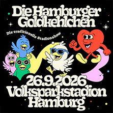 Die Hamburger Goldkehlchen - Die traditionelle Stadionshow, © links im Bild Die Hamburger Goldkehlchen - Die traditionelle Stadionshow, © links im Bild
