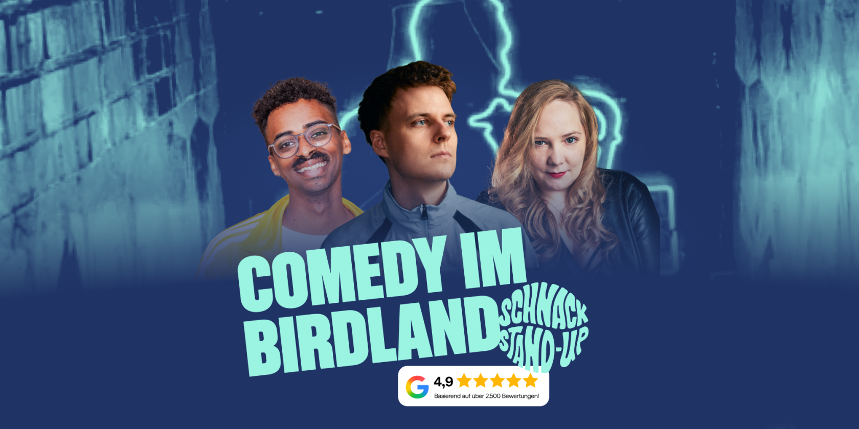 SCHNACK Stand-Up Comedy im BIRDLAND Jazzclub, © SCHNACK Stand-Up GmbH SCHNACK Stand-Up Comedy im BIRDLAND Jazzclub, © SCHNACK Stand-Up GmbH