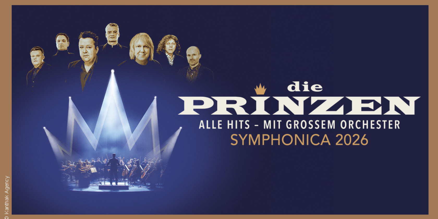 Die Prinzen - Symphonica 2026, © links im Bild Die Prinzen - Symphonica 2026, © links im Bild