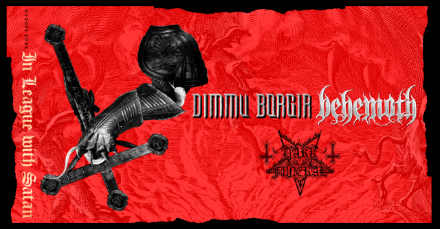 Dimmu Borgir & Behemoth - In League With Satan Tour w/ Dark Funeral, © links im Bild Dimmu Borgir & Behemoth - In League With Satan Tour w/ Dark Funeral, © links im Bild