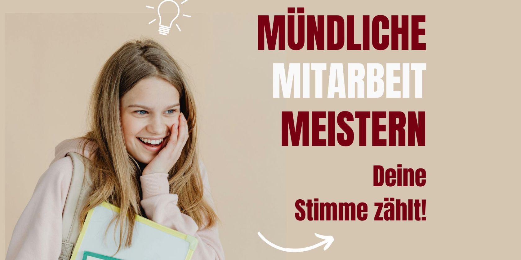 Mündliche Mitarbeit, © Antje Temler Mündliche Mitarbeit, © Antje Temler