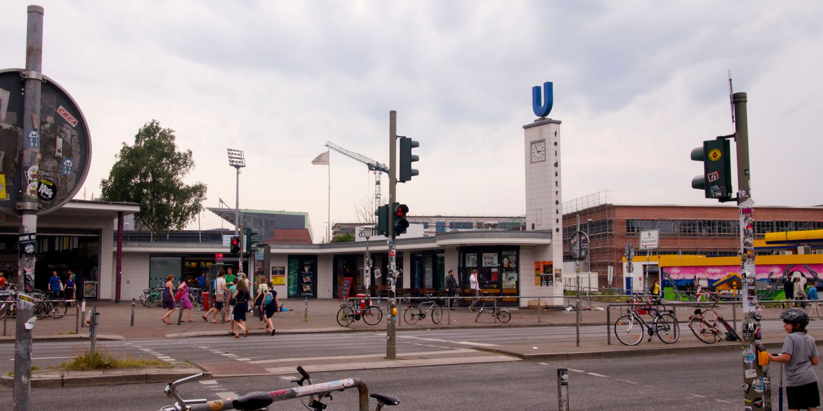 Treffpunkt: U-Bahnhof Feldstraße, © Carolin Matysek Treffpunkt: U-Bahnhof Feldstraße, © Carolin Matysek
