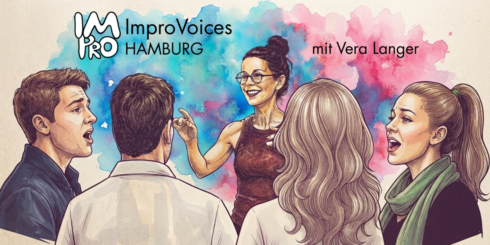 Vocal Painting & ImproVoices: Erschaffe Klang ohne Noten mit Vera Langer!, © Mattis | ImproVoices Hamburg Hamburg Singing Society Vocal Painting & ImproVoices: Erschaffe Klang ohne Noten mit Vera Langer!, © Mattis | ImproVoices Hamburg Hamburg Singing Society