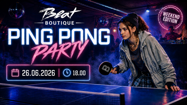 Flyer der Veranstaltung, © Beat Boutique Flyer der Veranstaltung, © Beat Boutique