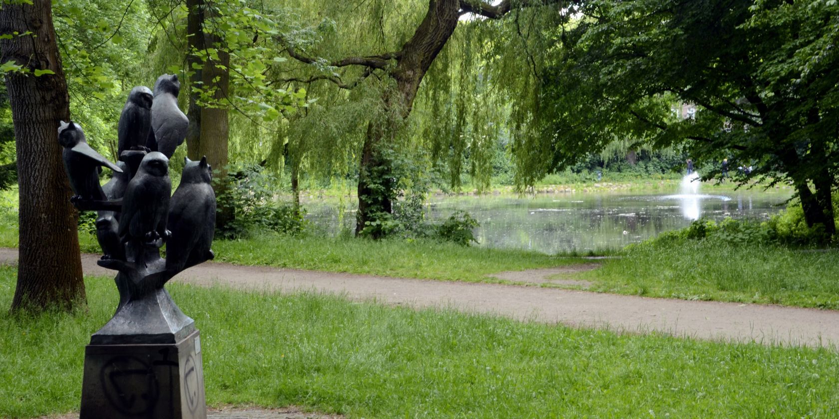 Blick in den Hammer Park, © Felix Neumann Blick in den Hammer Park, © Felix Neumann