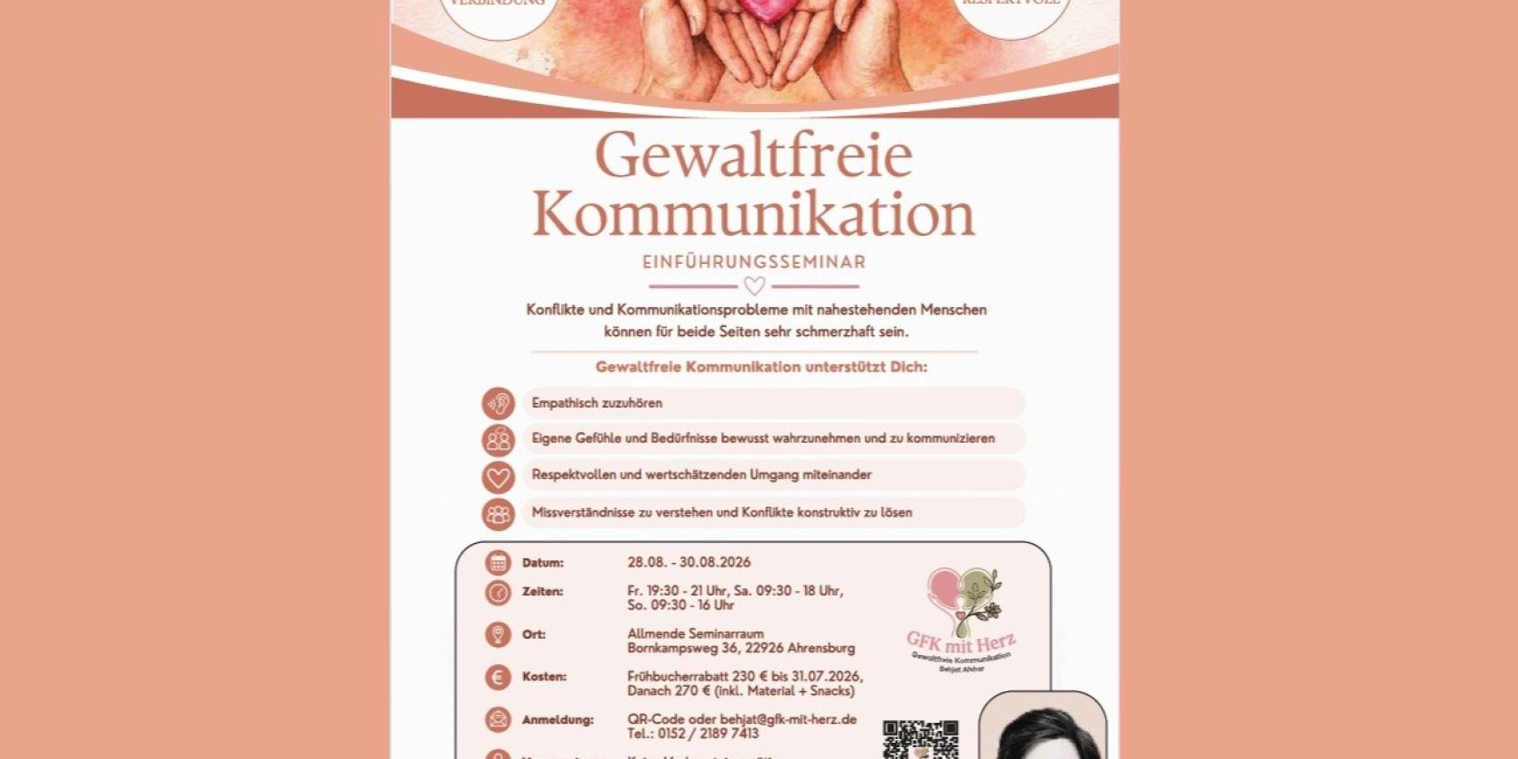 26-08-30 Gewaltfreie Kommunikation ©Behjat Afshar, © Behjat Afshar 26-08-30 Gewaltfreie Kommunikation ©Behjat Afshar, © Behjat Afshar