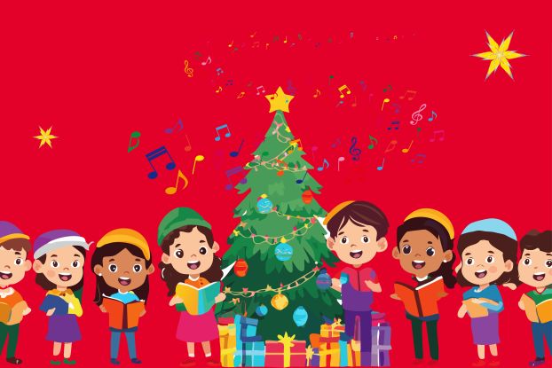 X-mas kinder 3zu2 mit sternen und noten kleiner rgb (c) Firefly KI_BRump, © Firefly KI und BRump X-mas kinder 3zu2 mit sternen und noten kleiner rgb (c) Firefly KI_BRump, © Firefly KI und BRump