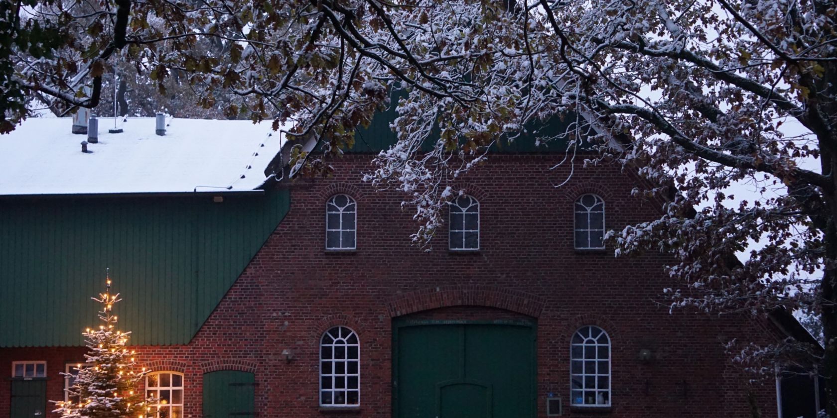 Weihnachtlicher Münsterhof, © Urte Wurtzel Weihnachtlicher Münsterhof, © Urte Wurtzel