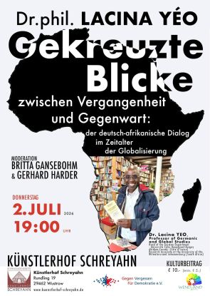 „Gekreuzte Blicke zwischen Vergangenheit und Gegenwart: der deutsch-afrikanische Dialog im Zeitalter der Globalisierung“, © Britta Gansebohm „Gekreuzte Blicke zwischen Vergangenheit und Gegenwart: der deutsch-afrikanische Dialog im Zeitalter der Globalisierung“, © Britta Gansebohm