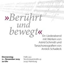 Berührt und Bewegt - mit Tanzchoreografien von Annick Schadeck, © links im Bild Berührt und Bewegt - mit Tanzchoreografien von Annick Schadeck, © links im Bild