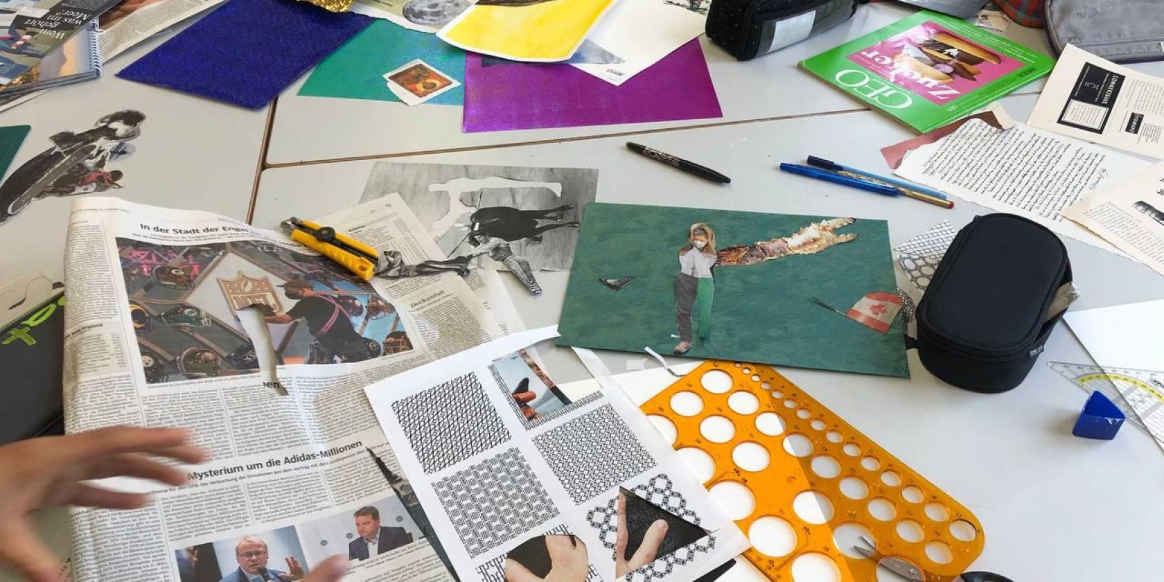 Materialtisch, © Juan Blanco Materialtisch, © Juan Blanco