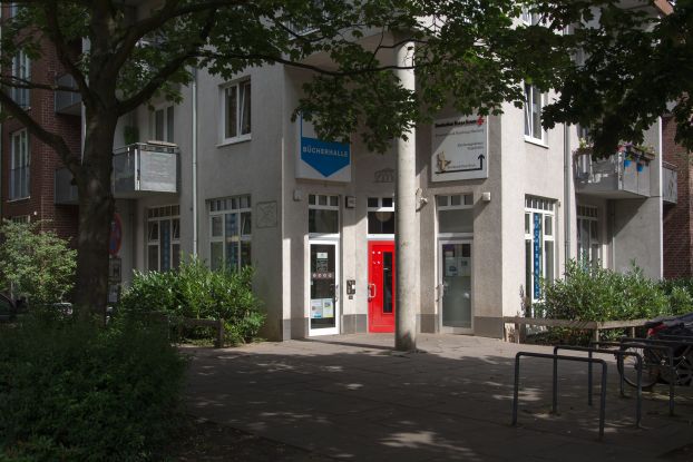 Die Bücherhalle Wilhelmsburg, © Johannes Beschoner Die Bücherhalle Wilhelmsburg, © Johannes Beschoner