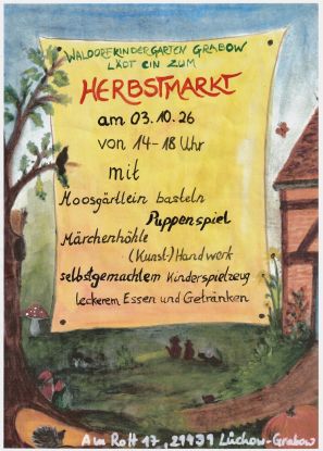 Herbstmarkt, © https://www.waldorfkindergarten-luechow.de/aktuelles Herbstmarkt, © https://www.waldorfkindergarten-luechow.de/aktuelles