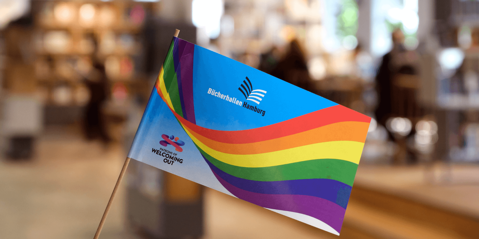 Pride Fahne, © Falk von Traubenberg Pride Fahne, © Falk von Traubenberg