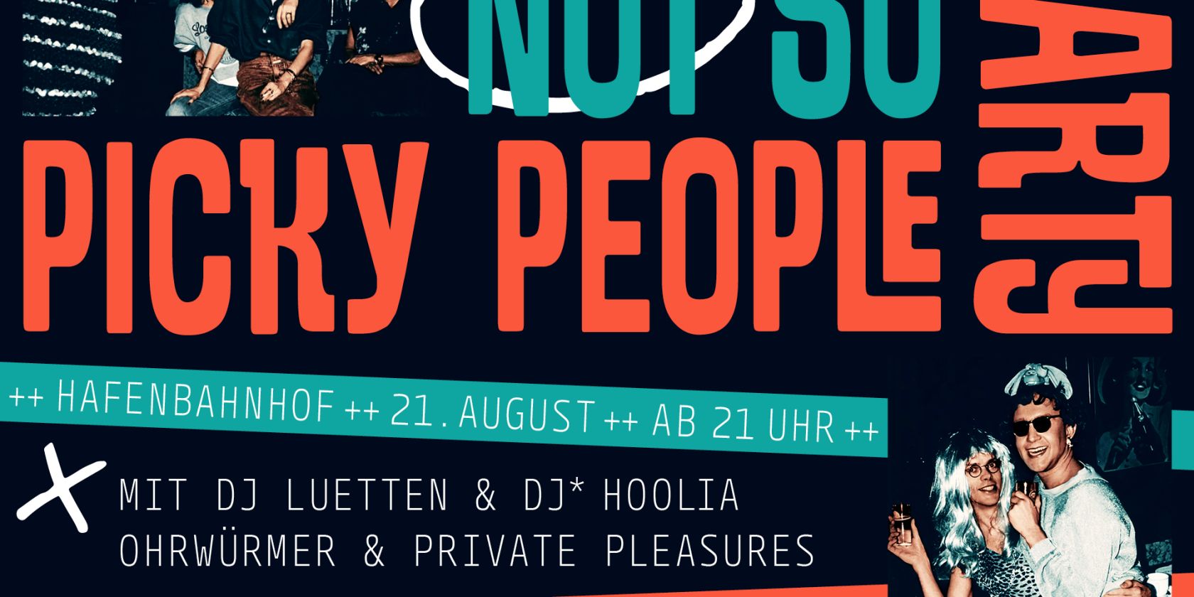 Not So Picky People Party Plakat, © europeana auf Unsplash Not So Picky People Party Plakat, © europeana auf Unsplash