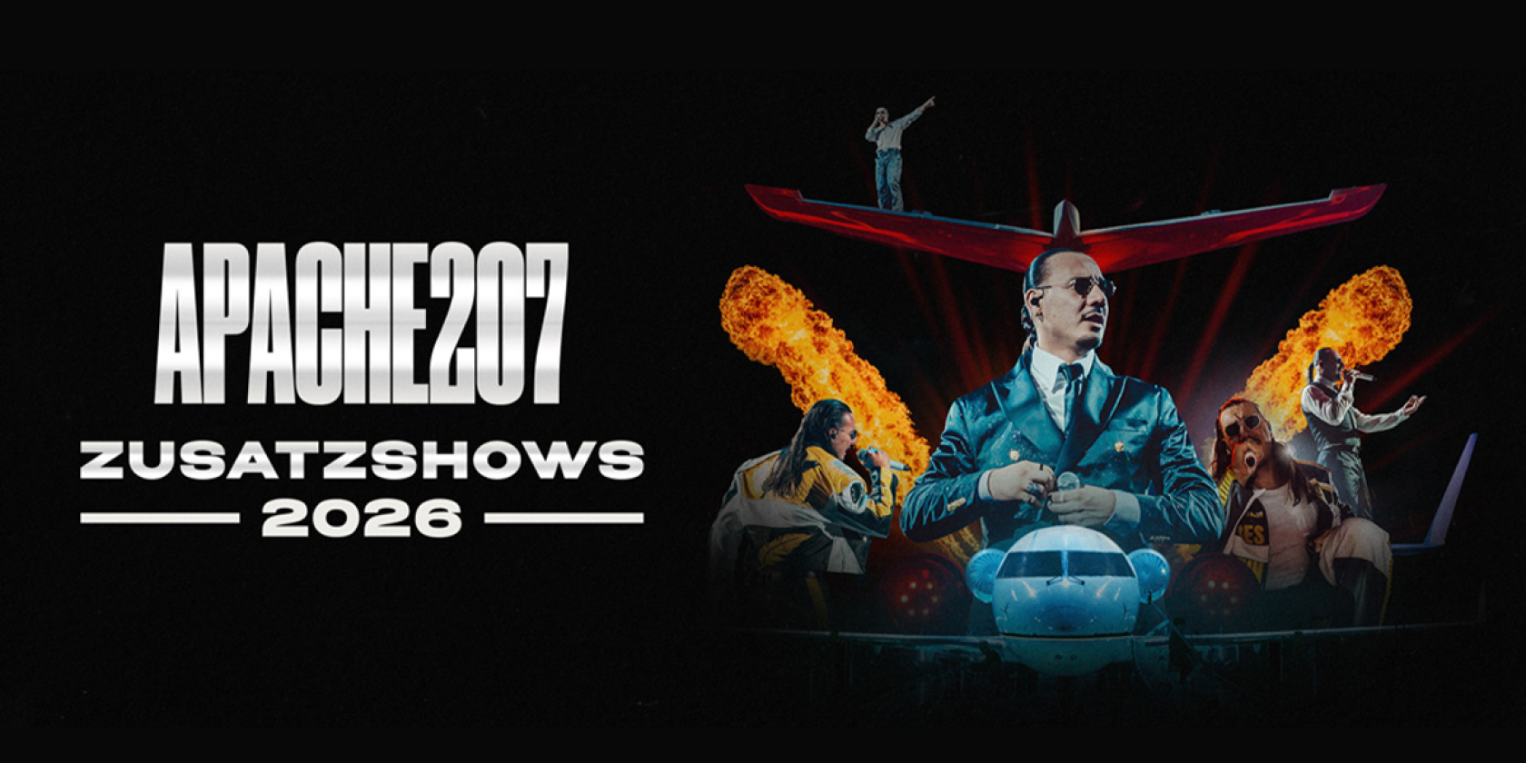 APACHE 207 - ZUSATZSHOWS 2026, © links im Bild APACHE 207 - ZUSATZSHOWS 2026, © links im Bild
