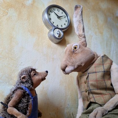Hase & Igel - Augen auf beim Dauerlauf, © Florian Schäfer Hase & Igel - Augen auf beim Dauerlauf, © Florian Schäfer