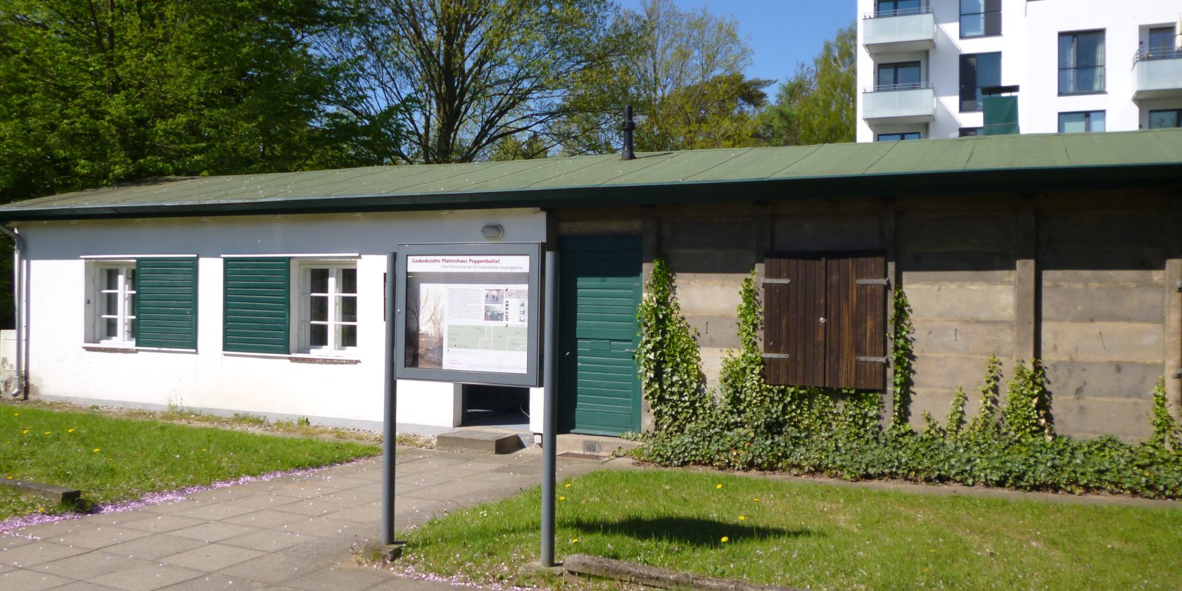 Gedenkstätte Plattenhaus Poppenbüttel, © KZ-Gedenkstätte Neuengamme Gedenkstätte Plattenhaus Poppenbüttel, © KZ-Gedenkstätte Neuengamme