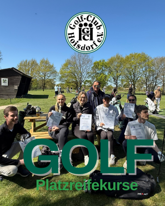 Platzreife im GC Hoisdorf vor dem Hintergrund der Driving Range des GC Hoisdorf, © Claudia Weigang GC Hoisdorf Platzreife im GC Hoisdorf vor dem Hintergrund der Driving Range des GC Hoisdorf, © Claudia Weigang GC Hoisdorf