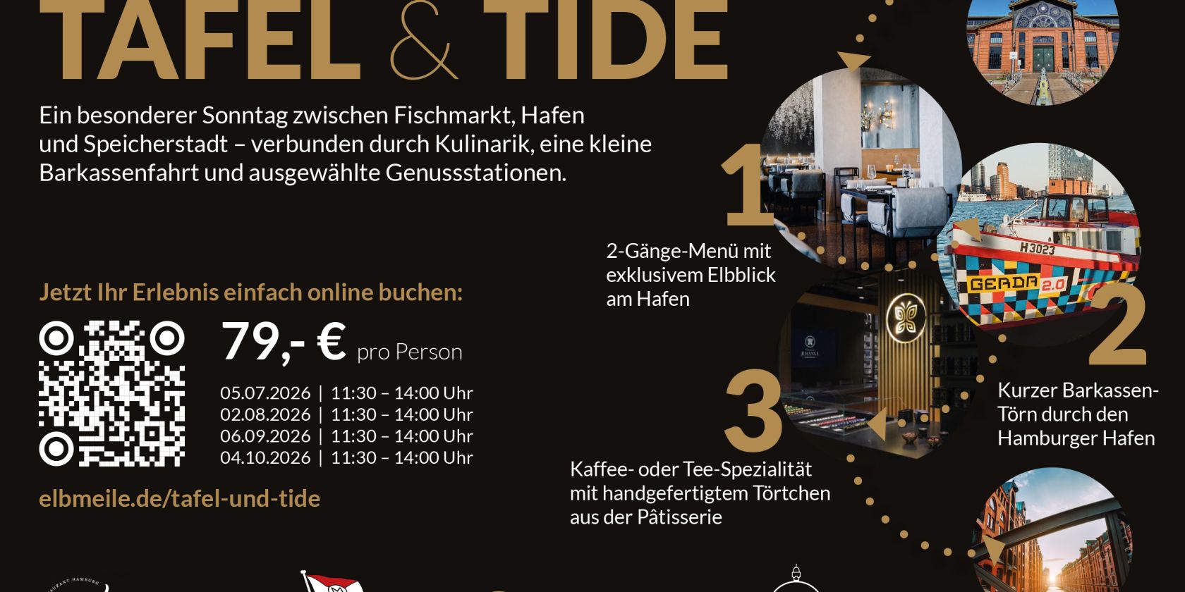 anz-elbmeile-speicherstadt-tafel-und-tide, © elbmeile Hamburg e.V. anz-elbmeile-speicherstadt-tafel-und-tide, © elbmeile Hamburg e.V.